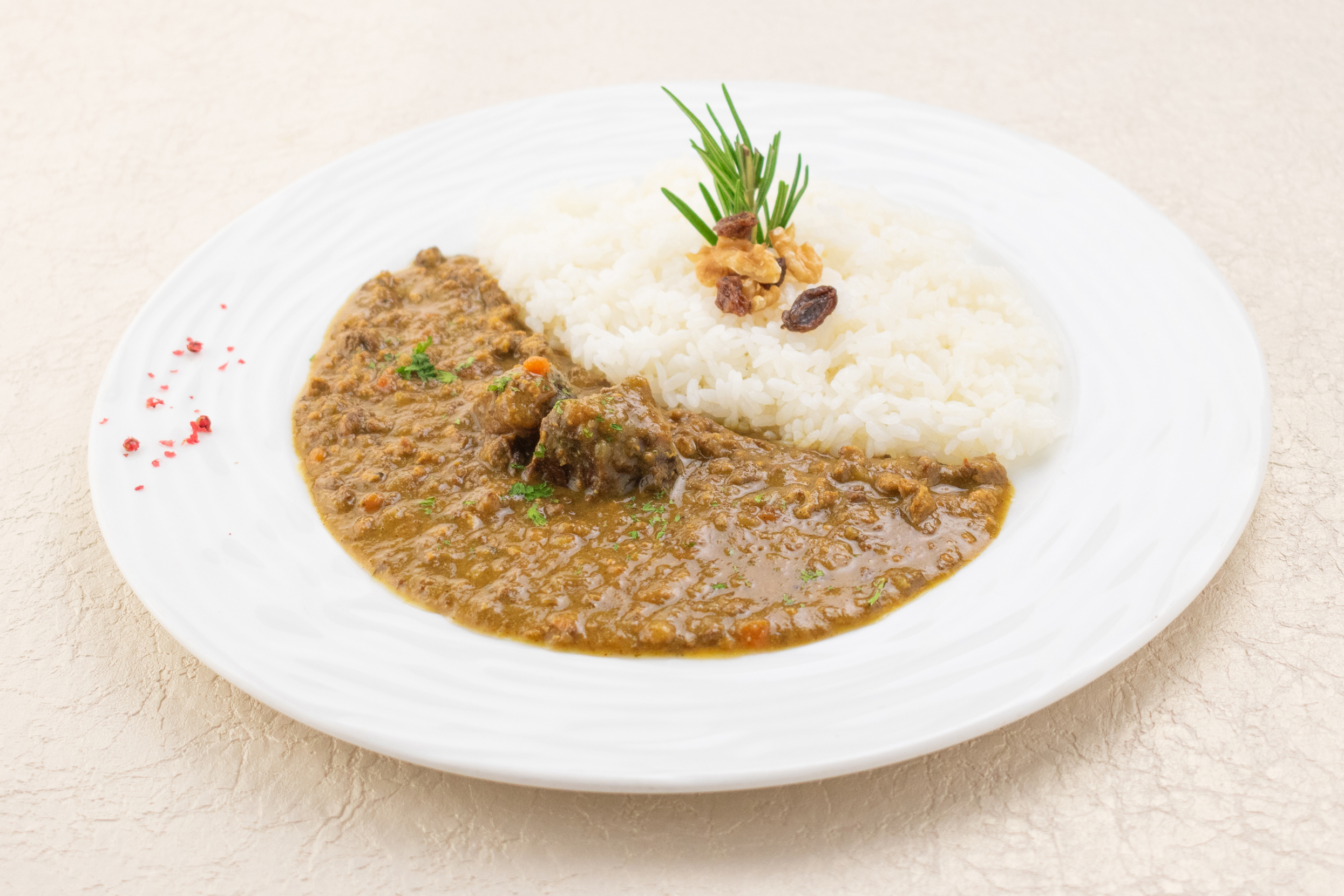 粗びきビーフキーマカレー