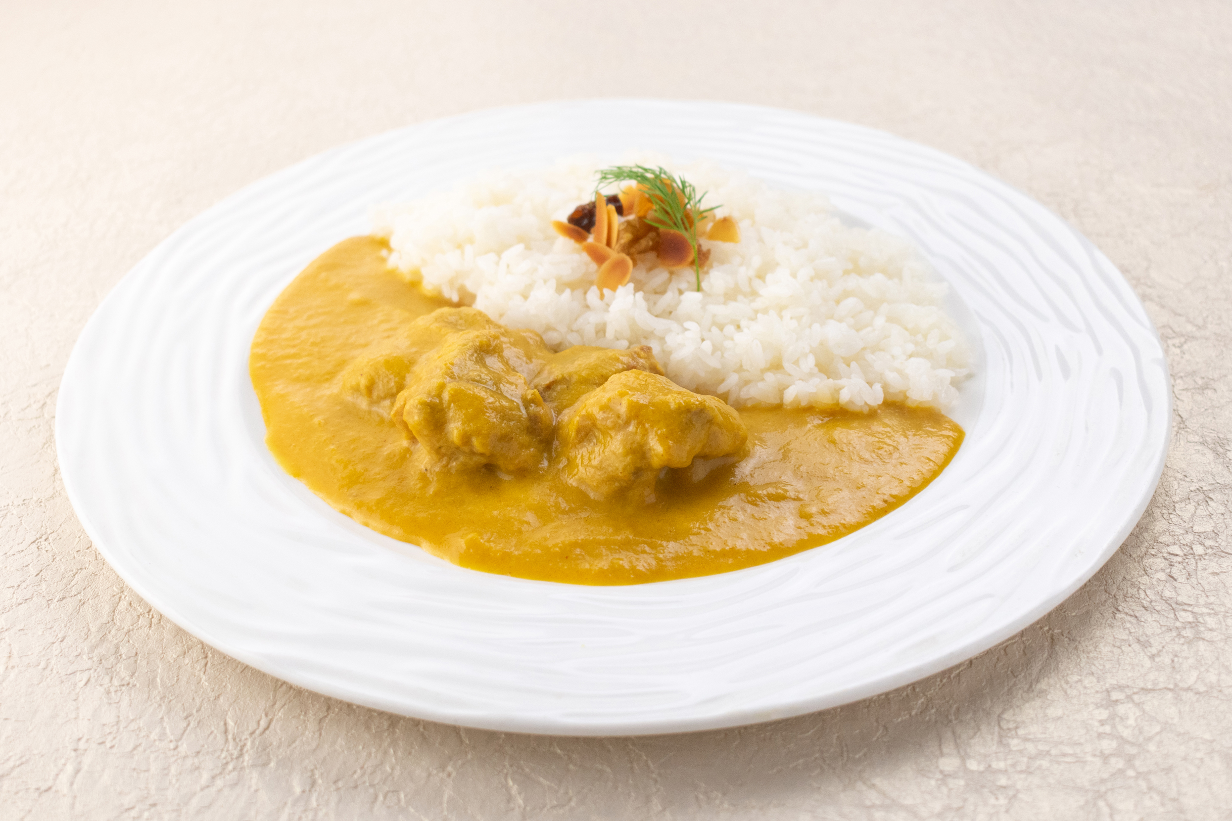 桜姫鶏の柑橘ゆずイエローカレー