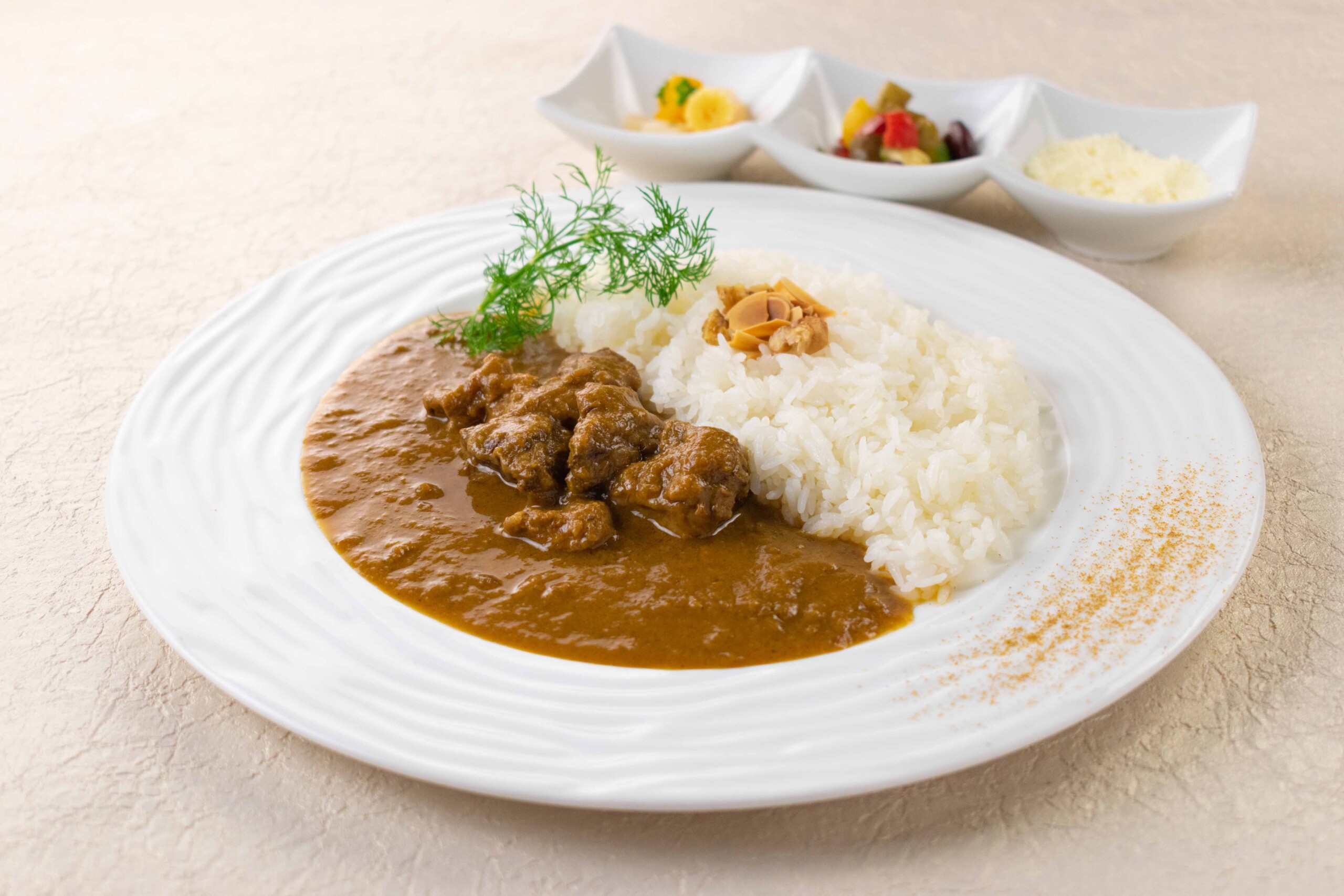 スパイスビーフカレー（追いスパイス付き）